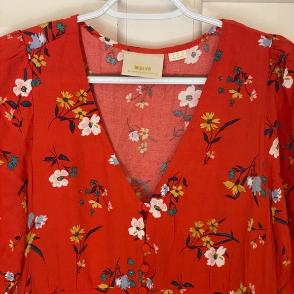 Anthropologie Maeve Eudora Midi Dress/Multicolor, 33798 - Picture 5 of 16